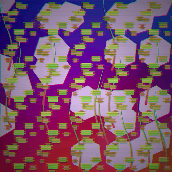 The Melting Chrome Coordinates