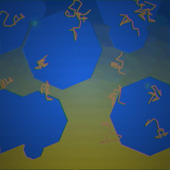 The Chromatic Sediment Painter